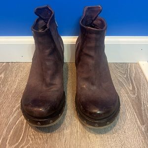 A.S.98 Savina Wedge Booties Boots EU36 US6